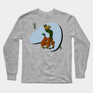 Retro Kuzco Long Sleeve T-Shirt